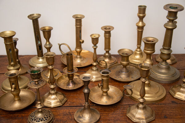 Bougeoirs en laiton – Image 5