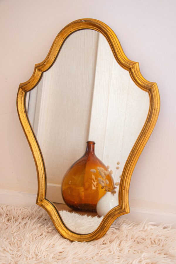 Miroir baroque doré