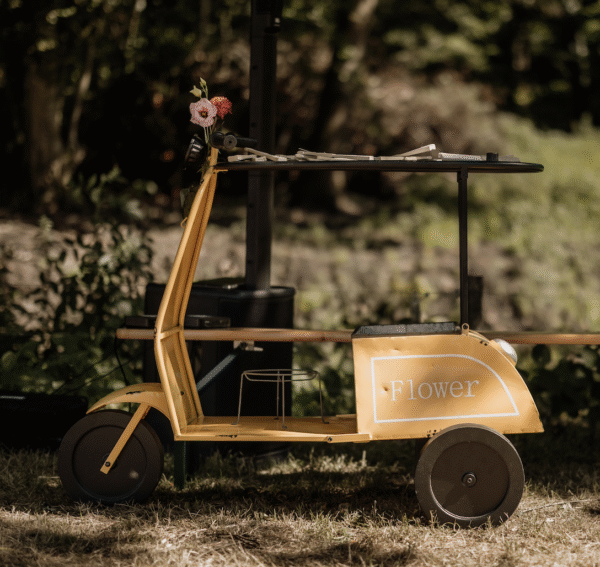 Scooter "flower" jaune