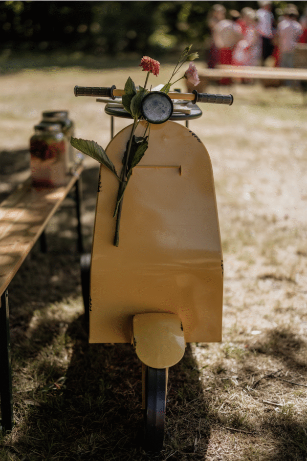 Scooter "flower" jaune – Image 3