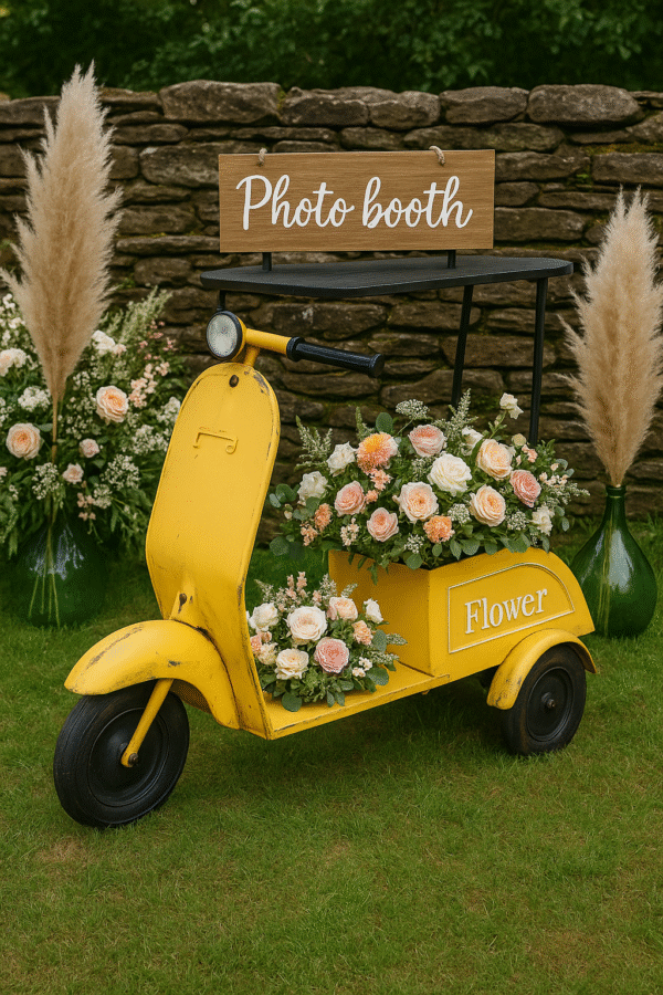 Scooter "flower" jaune – Image 7