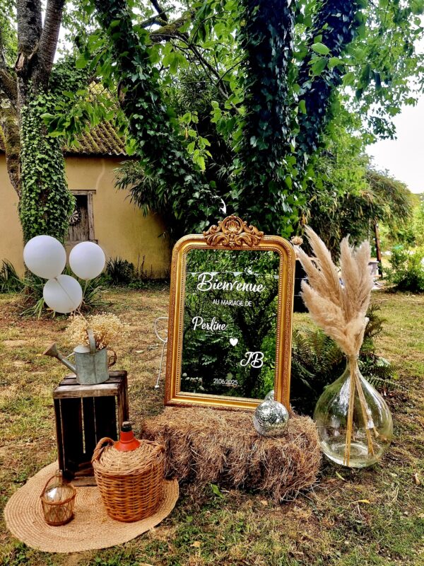 Tapis en jute rond – Image 2