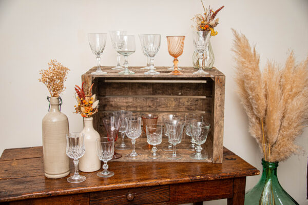 Verres à vin vintage – Image 3