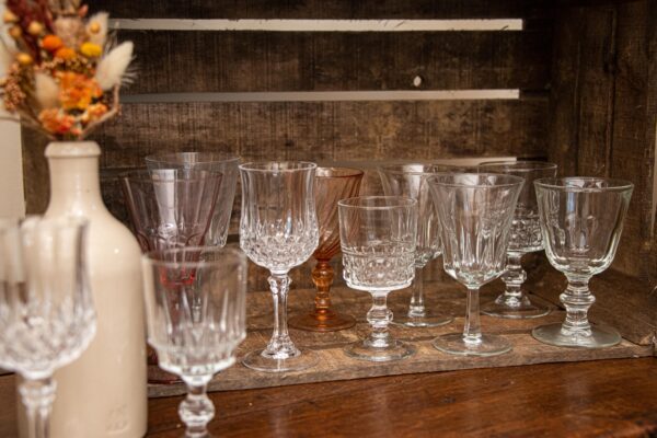 Verres à vin vintage – Image 6