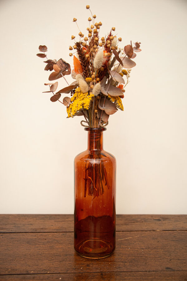 Bouteille en verre ambré – Image 2