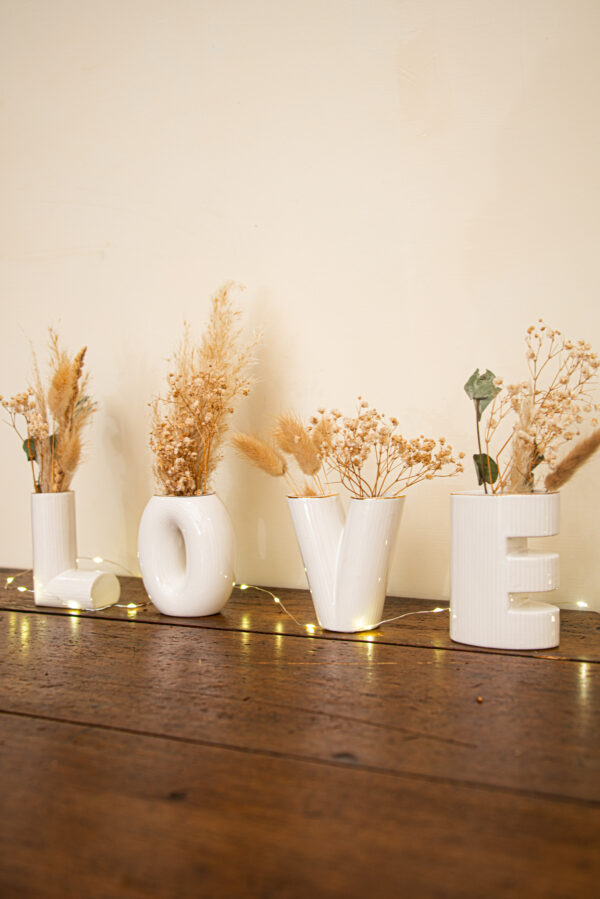 Vases "LOVE"
