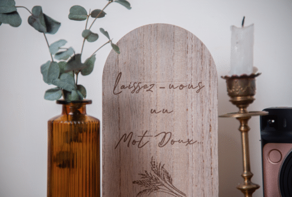 Panneau “Laissez-nous un mot doux” – Image 2