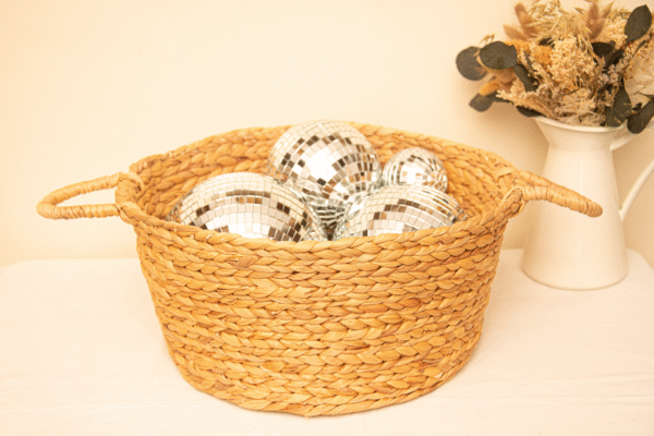 Panier en fibre naturelle