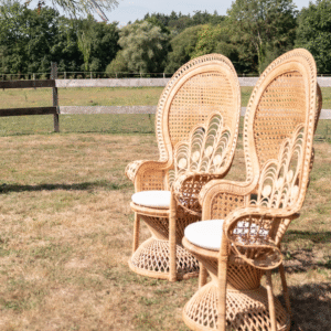 Fauteuil Emmanuelle en rotin