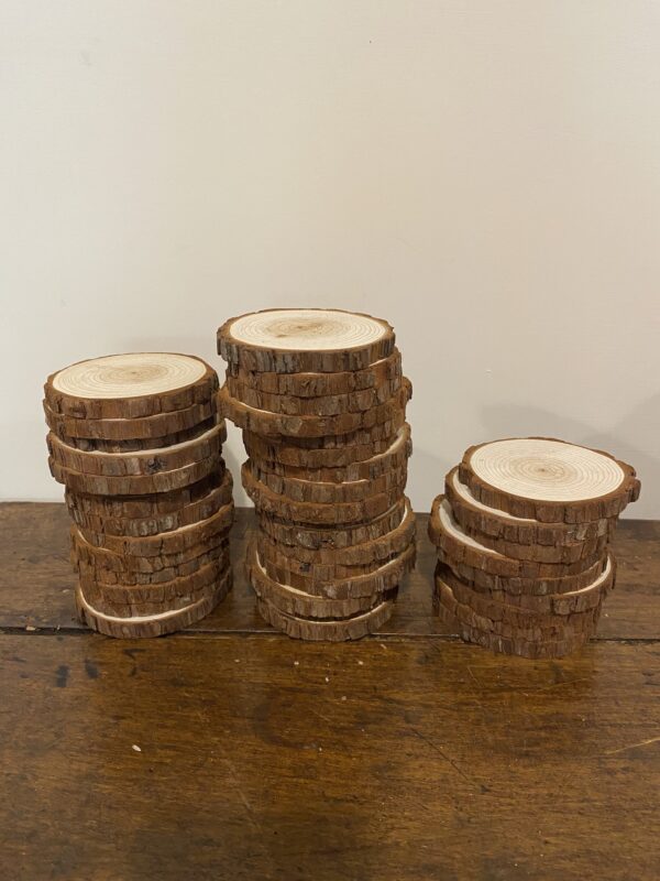 Petits rondins de bois ø 8,5 cm