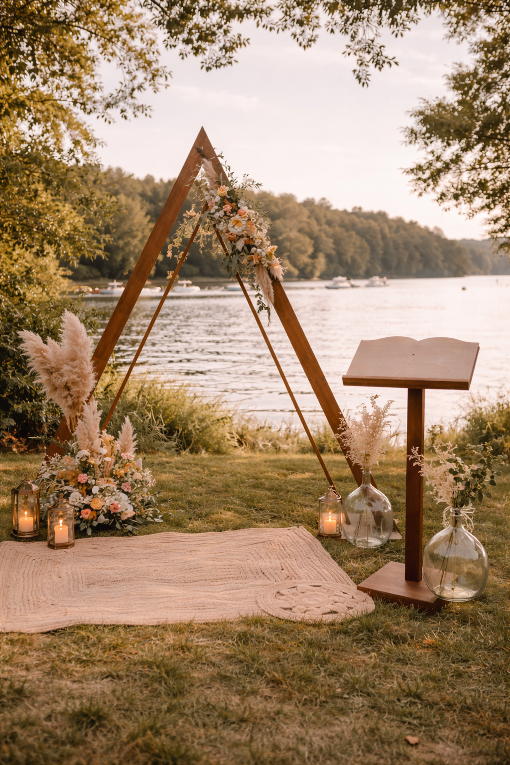 Pupitre en bois "Nature" – Image 2