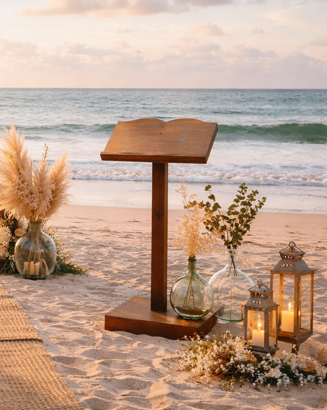 Pupitre en bois "Nature"